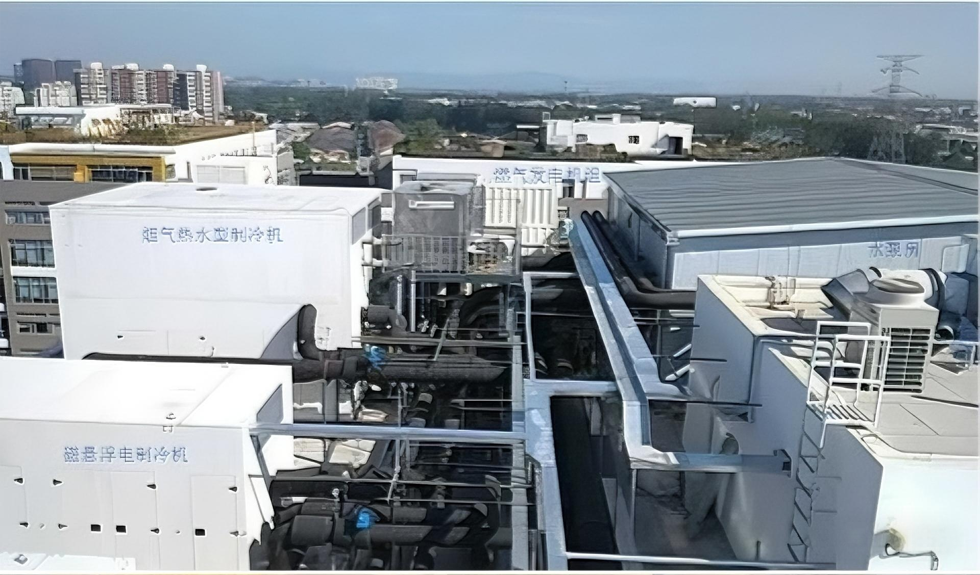 Проект «холодный горячий электротриптих» в центре обработки данных в пекине